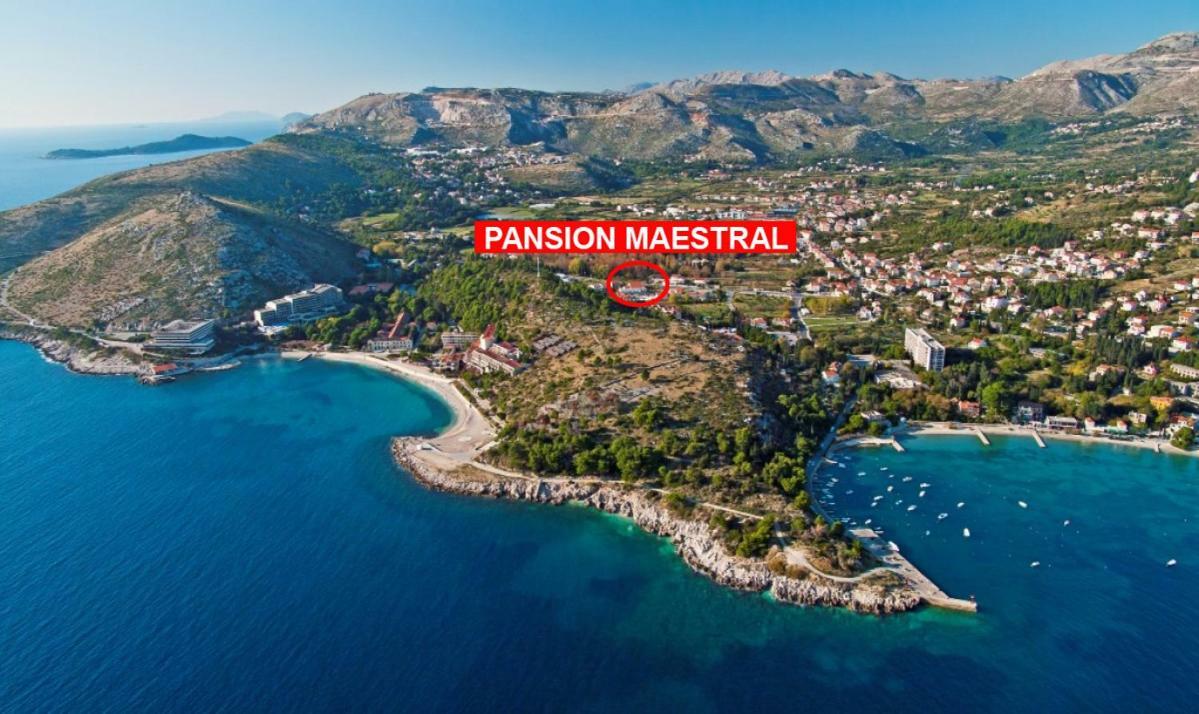 Pension Maestral Mlini Esterno foto